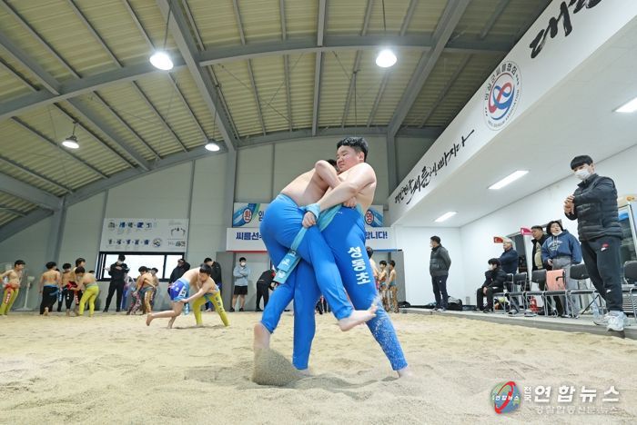 임실군, 씨름 전지 훈련장 메카로 급부상