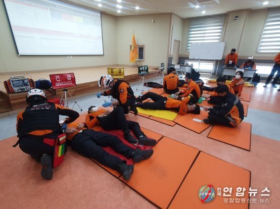 전남소방, ‘신규구급대원 대상 다수사상자 재난대응 교육훈련 실시’