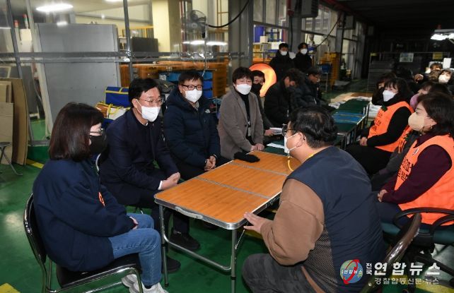 이민근 안산시장, ㈜한국와이퍼 안산공장 방문해 노·사 양측 입장 경청