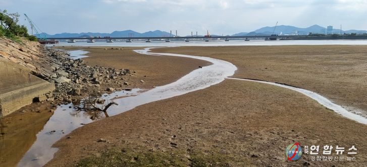 환경오염 특별단속- 광양 초남산단 근처 하천