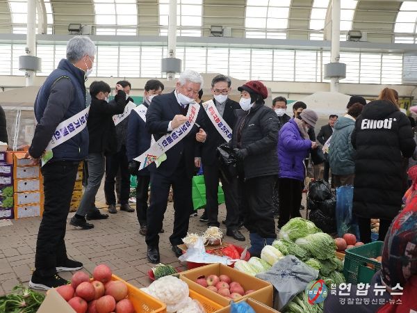 무주군, 2023 설 명절 맞이 전통시장 장보기 행사 가져