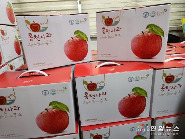 홍천군영귀미면 안심의 씨앗농원, 후원물품 전달