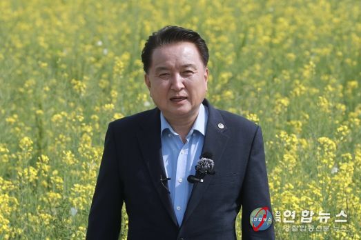 충북 밀레니엄타운, 도심 속 꽃단지 활짝