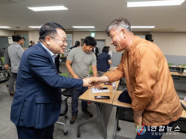 정헌율 익산시장, 수해 농민 목소리 경청 “문 활짝 열어둘 것”