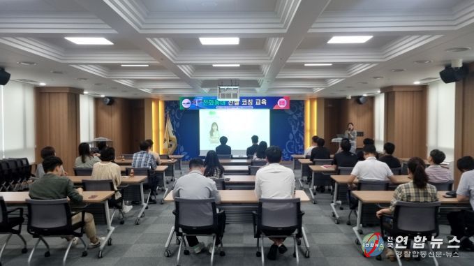 전화응대 향상 코칭 교육 모습