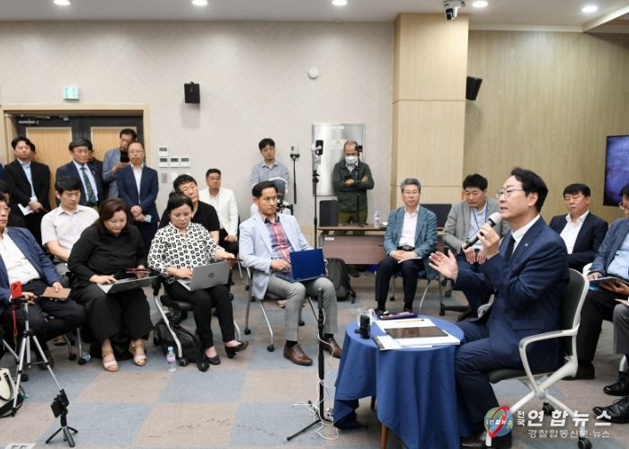 정명근 화성시장, 언론인과의 대화 개최