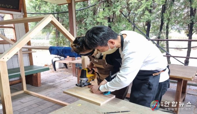 목공프로그램 수업