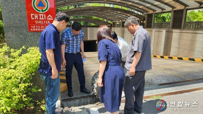 공동주택 지하주차장 침수예방