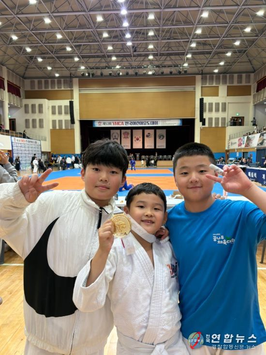박준우,  ‘제53회 YMCA 전국어린이유도대회’금메달
