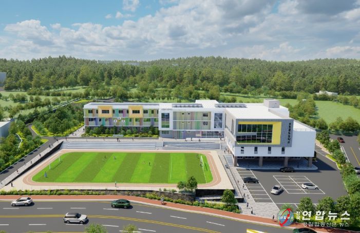 (가칭)오등봉초등학교 조감도