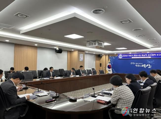 세외수입 체납액 징수대책 보고회 모습