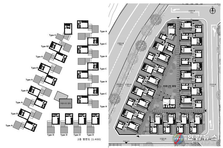 동강영월 더 웰타운 공공임대주택 설계공모 평면도