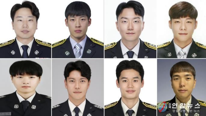 소방경 성국경, 소방장 김예준, 윤성준, 소방교 박원기, 소방교 이상현, 정석렬, 소방사 고현수, 윤도영