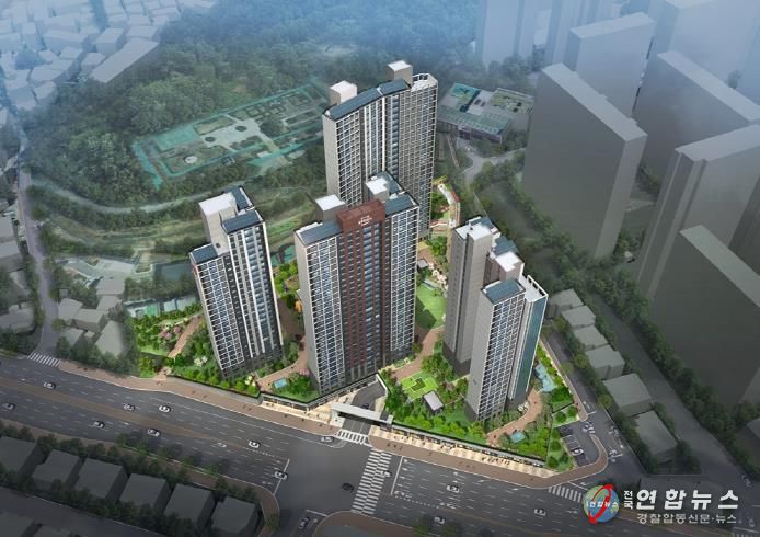 장암6구역 조감도