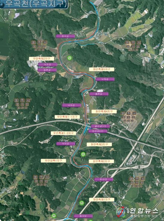 ‘침수 걱정없는 영주’ 우곡천 홍수 대응력 대폭 강화