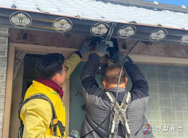 정화영 부안군 부군수, 혹한기 복지위기가구 현장 행정 실시