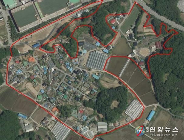 구암지구 위치도