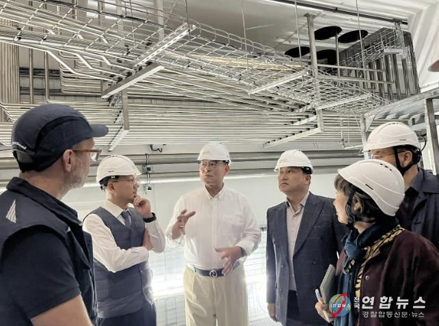 중입자 가속기 현장 방문