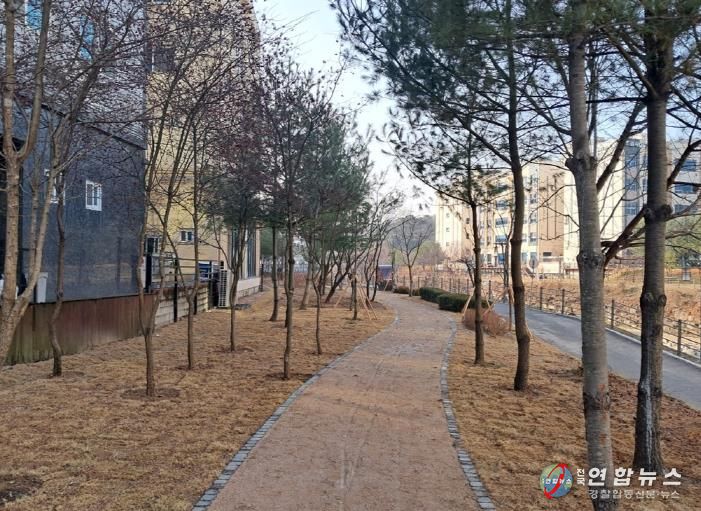 의정부시, 민락천 녹지대에 ‘감성쉼터’ 조성 완료