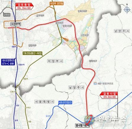 의정부시, 동부권 철도 사각지대 해소 위한 지하철 8호선 연장 총력