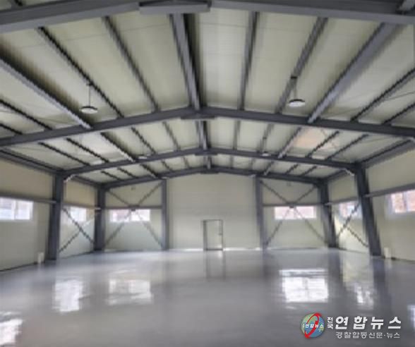 25년 개발제한구역 주민지원사업으로 조성된 공동 농기계보관 창고(화성시 천천4리)(내부)