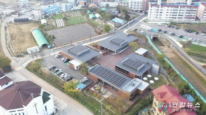 신평행복잇슈센터 항공사진