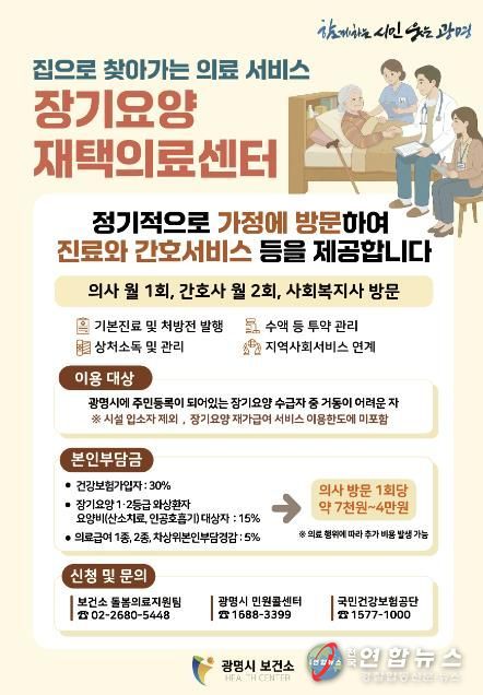 장기요양 재택의료센터 운영 안내문