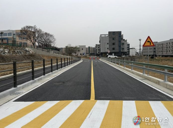 둔포 소로 1-25호(마이스터고) 준공·개통 사진